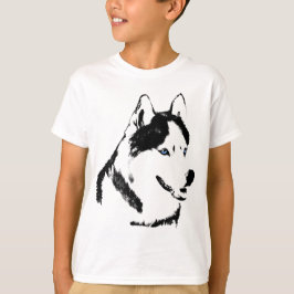 Husky Barn Shirts Sled Hund Barn Husky Sweatshirt T-shirt