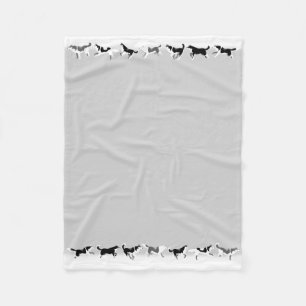 Husky Blanket Siberian husky Hund Fleece Blankets