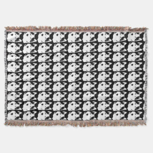 Husky Blanket Siberian husky Hund Throw Blankets Filt