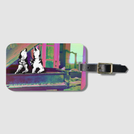 Husky Blues Bagage Tage Bagagebricka