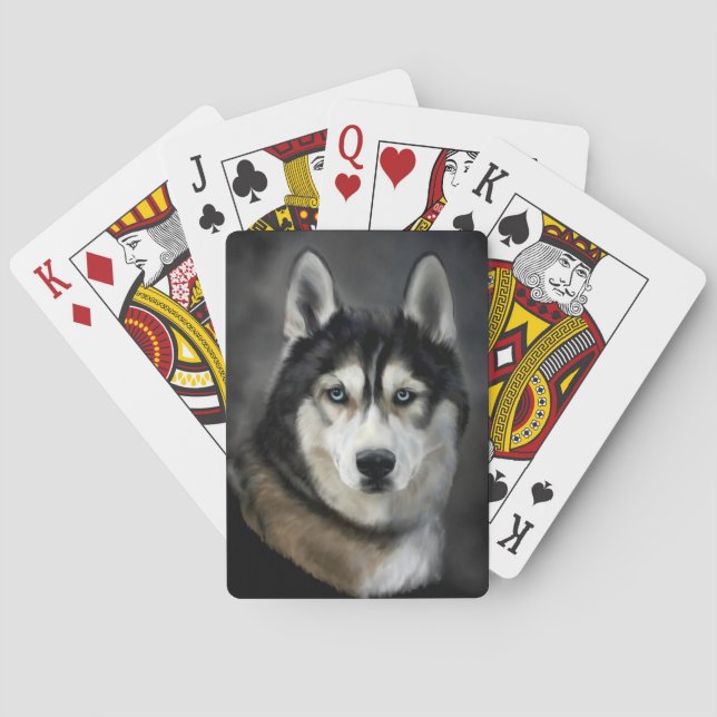 Husky Casinokort (Baksidan)