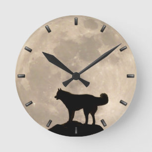 Husky Clock ger dekorfärg för full väggklocka
