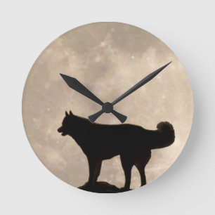 Husky Clock ger dekorfärg för full väggklocka