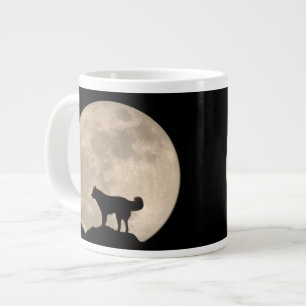 Husky Coffee Mugg Siberian husky Jumbo Kopp Sled H