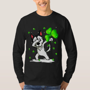Husky Dabbing T Shirt