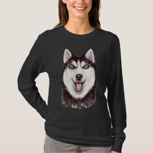 Husky Deabled Stil T Shirt