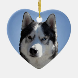 Husky dekoration för hund för prydnadpersonligSled