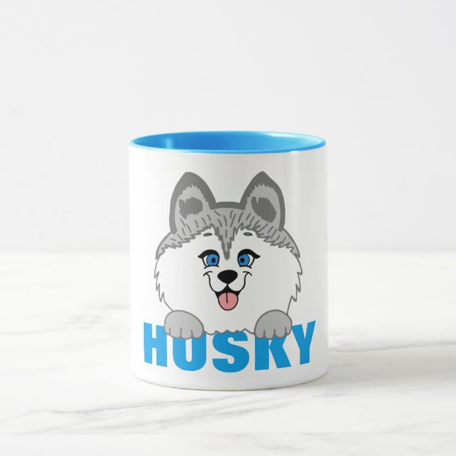 Husky Dog 11 oz Kombomugg Mugg (Center)