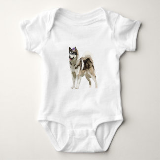 Husky Dog Art Apple iPhone 8/7, knappt där T Shirt