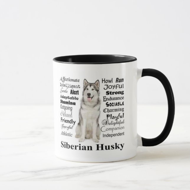 Husky dragmugg mugg (Höger)