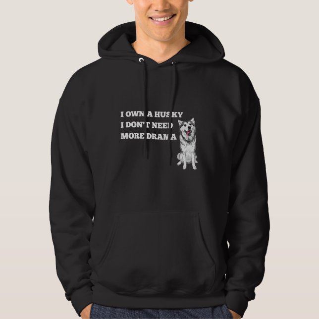Husky Drama Hoodie (Framsida)