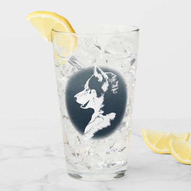 Husky exponeringsglas för exponeringsglassiberian glaskopp (Framsida Ice)