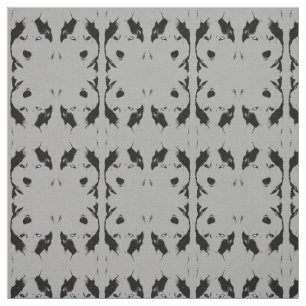 Husky Fabric Bi-Öga Husky Fabrics Hund Textiles Tyg