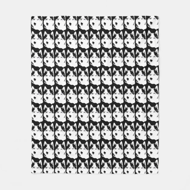 Husky filtar för hund för filtsiberian huskySled (Framsidan)