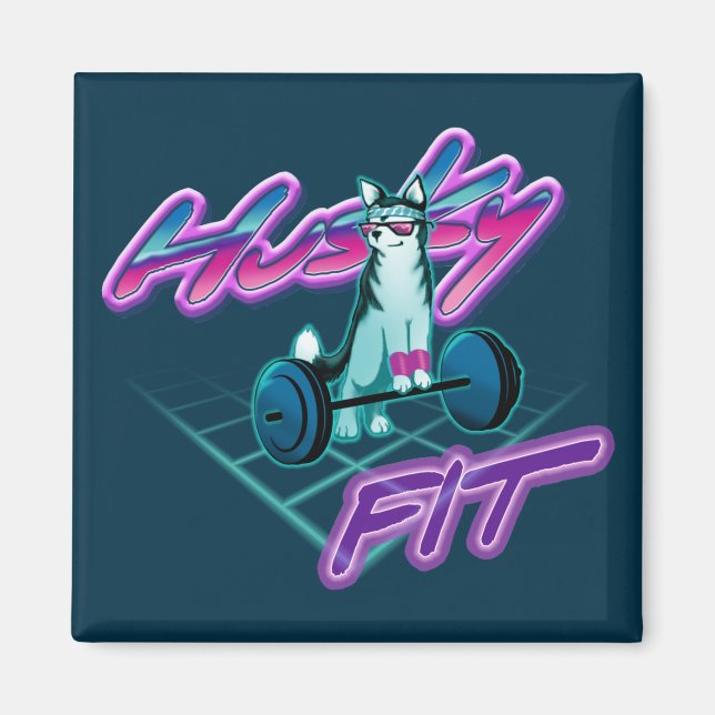 Husky Fit Magnet (Framsidan)