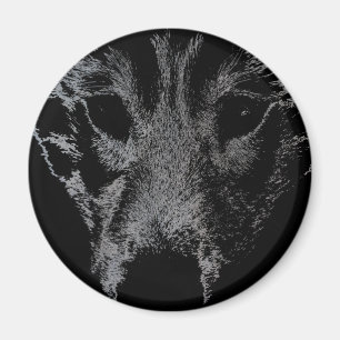 Husky Fridge MagnetSled Hund Varg Magnet/Gift Magnet