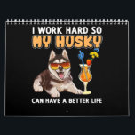 Husky-gåva| Funny Husky Älskare Gift Kalender<br><div class="desc">Husky-gåva| Funny Husky Älskare Gift</div>