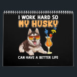 Husky-gåva| Funny Husky Älskare Gift Kalender<br><div class="desc">Husky-gåva| Funny Husky Älskare Gift</div>