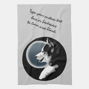 Husky gåvor för handdukar för Tea för