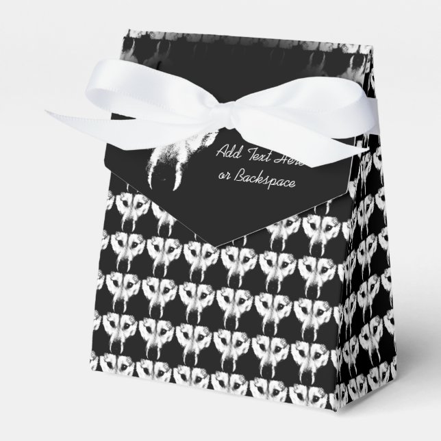 Husky Gift Box Personalize Varg Hund Gift Boxes Presentaskar (Framsidan Sidan)