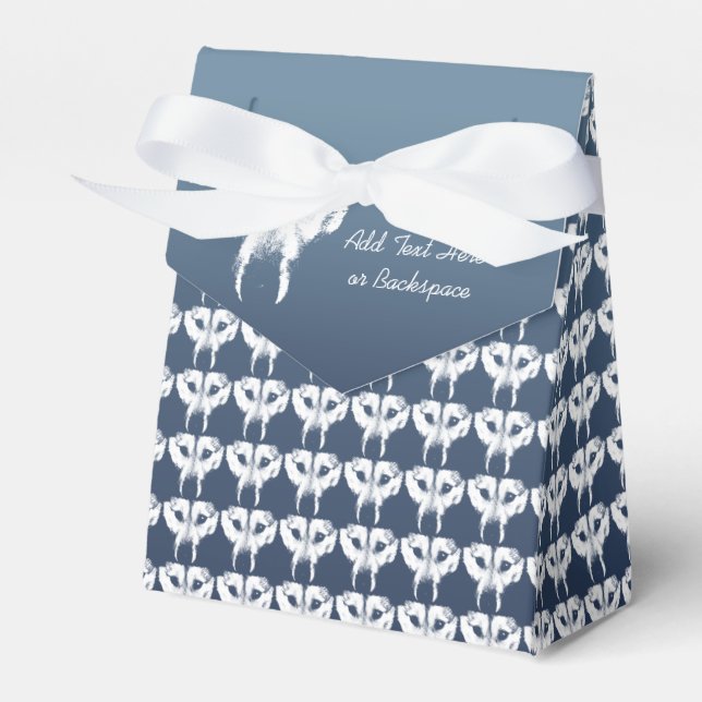 Husky Gift Box Personalize Varg Hund Gift Boxes Presentaskar (Framsidan Sidan)