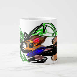 Husky glädje jumbo mugg