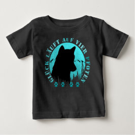 Husky - Glück läuft auf vier Pfoten T Shirt