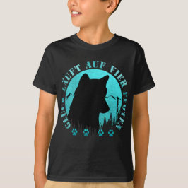 Husky - Glück läuft auf vier Pfoten T Shirt