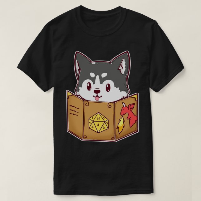 Husky GM Doggo T Shirt (Design framsida)