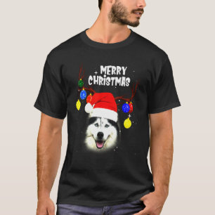 Husky God jul Hund T Shirt