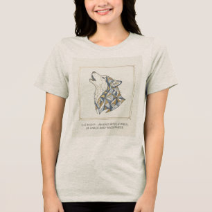 Husky Grace & Wilderness – Kvinnor Heathergrå T Shirt