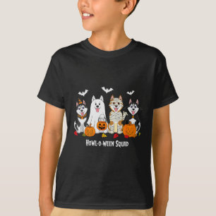 Husky Halloween Howl O Weengäng T Shirt