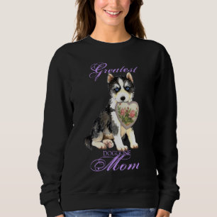Husky Heart Mamma T Shirt