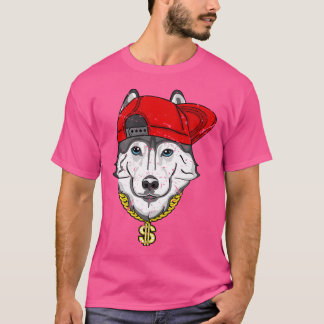 Husky Hip hop Kärlek T Shirt