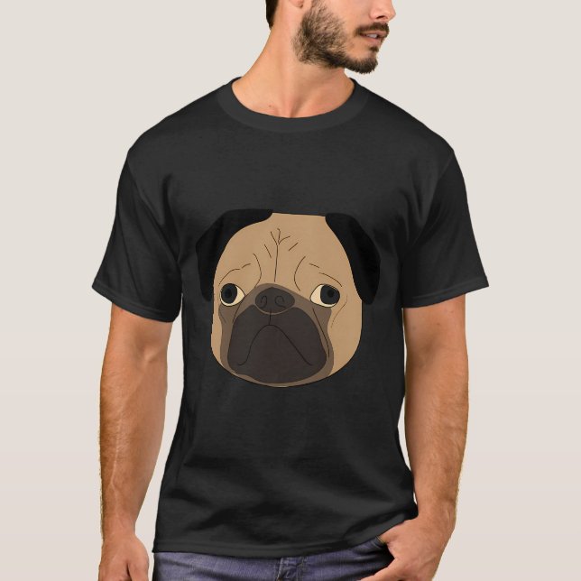 husky hjärtslag t shirt (Framsida)