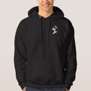 Husky Hoodie Varg Art Hooded Sweatshirt Hund tröja