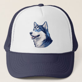 Husky Howlers Husky Hund Power Logotyp Art Keps