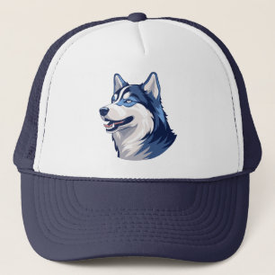 Husky Howlers Husky Hund Power Logotyp Art Keps