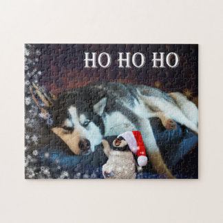 Husky Humbug jul Pussel