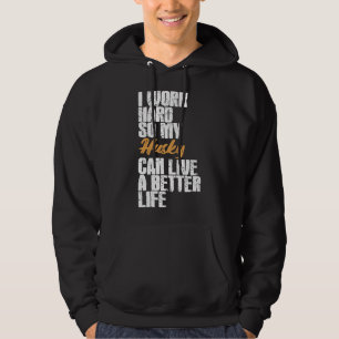 Husky Hund älskare Hoodie