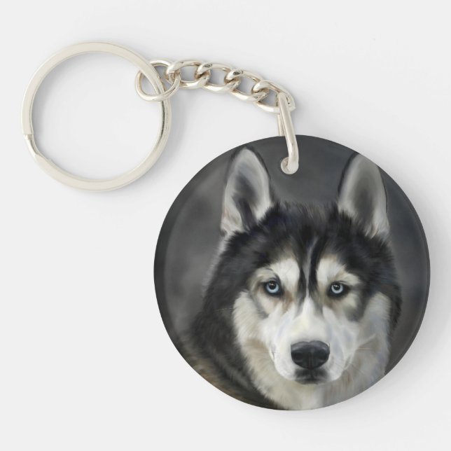Husky Hund Big Hund Animal Pet (Framsidan)