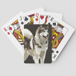Husky Hund Classic-spelkort Casinokort