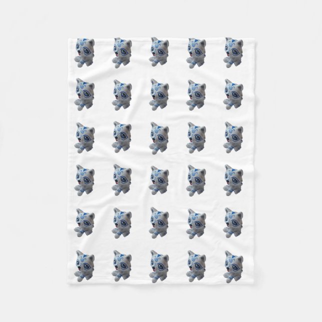 Husky Hund Fleece Blanket (Framsidan)