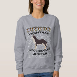 Husky hund jul-Hund Hugger T Shirt