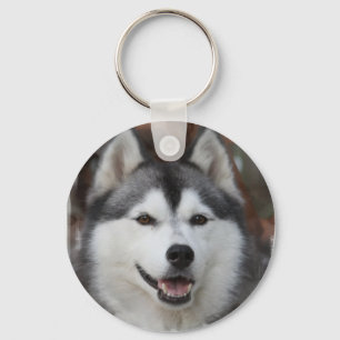 Husky Hund Keychain Nyckelring