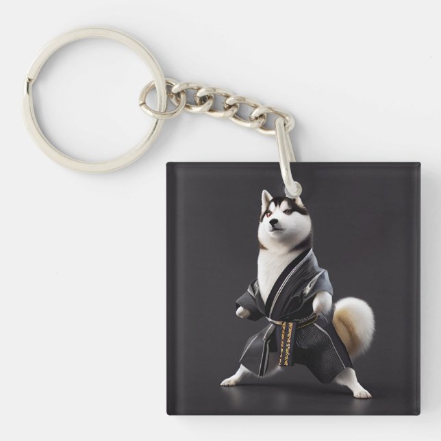 Husky Hund Knows Karate, Husky Hund Karate Player (Framsidan)