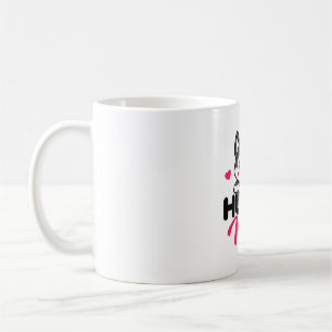 Husky Hund Mamma Cute Kawaii Design Kaffemugg
