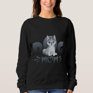 Husky Hund Mamma T Shirt