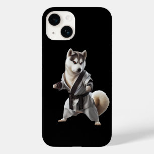 Husky Hund Play Karate, Karate Champion Husky Hund