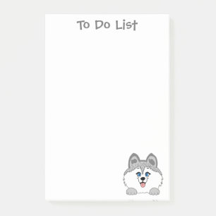 Husky Hund Post-it® Notes 4 x 6 Post-it Block